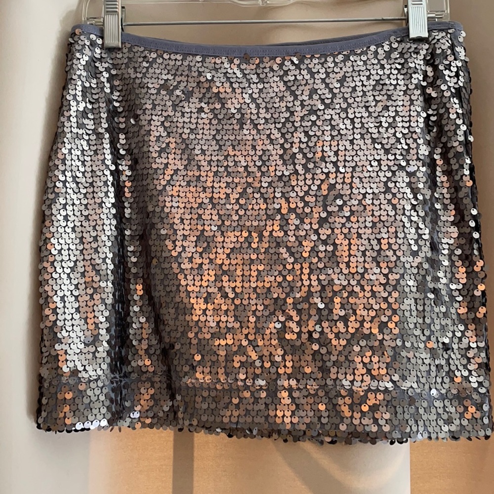 Express Sequin Skirt
